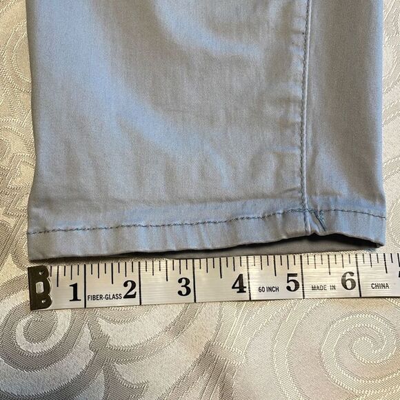 Buffalo David Bitton light blue Daily mid-rise stretch skinny ankle grazer 16/36 - Picture 6 of 11